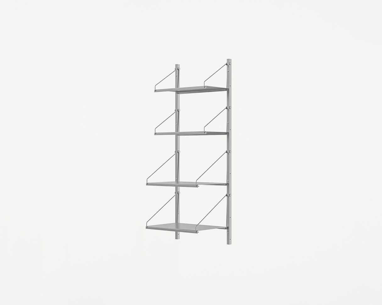 Frama Shelf Library Stainless Steel H1084 W40 Section